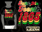 Juneteenth Retro Tee