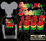 Juneteenth Retro Tee