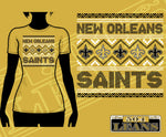 New Orleans Saints Ugly Sweater Style Shirt